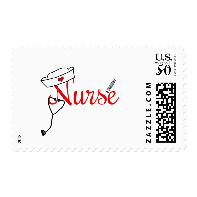 RED Nurse Stamps / Graduation / RN BSN LPN RN