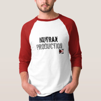Red Nutrax Baseball Shirt