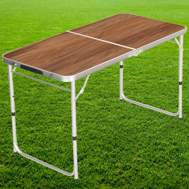Red Oak Wood Tailgate Beer Pong Table (Creator Uploaded)