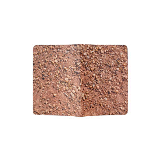 Red ochre sand passport holder