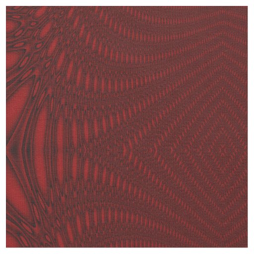 Red Octopus Tentacles Patterned Craft Fabric