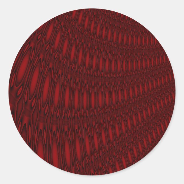 Red Octopus Tentacles Stickers (Front)