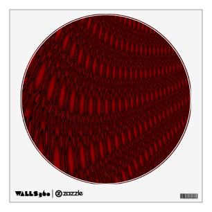 Red Octopus Tentacles Wall Decal