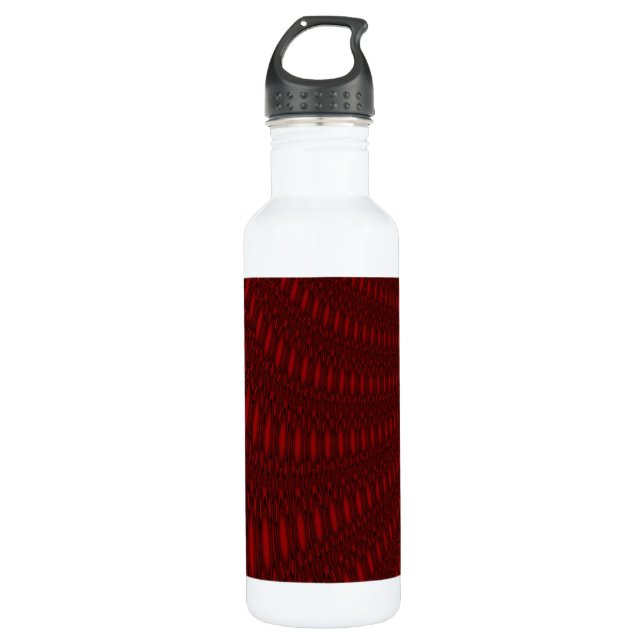 Red Octopus Tentacles Water Bottle (Front)