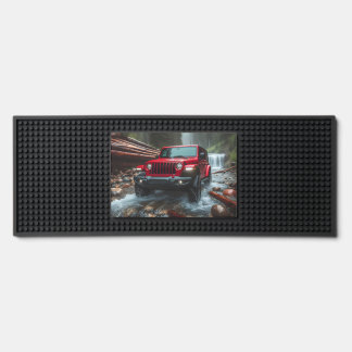 RED OFF ROAD VEHICLE BAR MAT