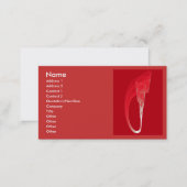 Red Offering Business Card (Front/Back)