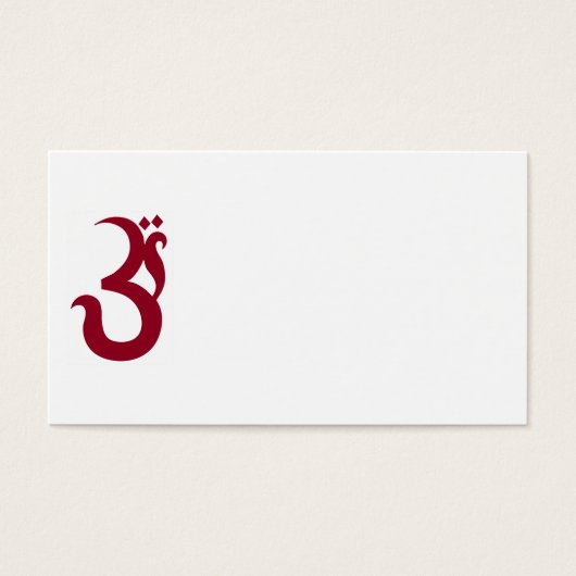 Red Om (Front)