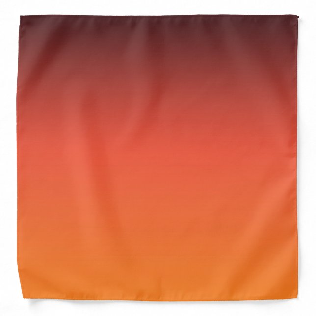 Red Ombre Bandana (Front)