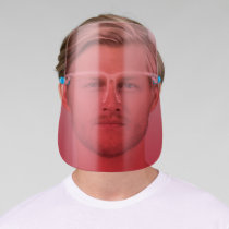 Red Ombre - Basic gradient Face Shield