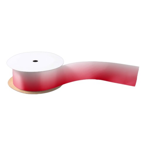 Red Ombre Satin Ribbon
