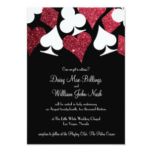Red Black Wedding Invitations Zazzle