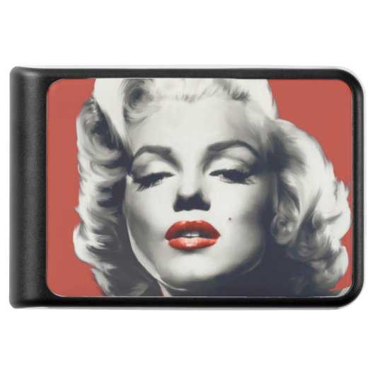 Red on Red Lips Marilyn Power Bank (Front)