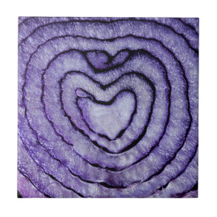 Red Onion Ceramic Tile