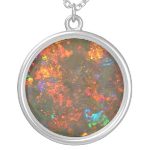 Red opal Necklace