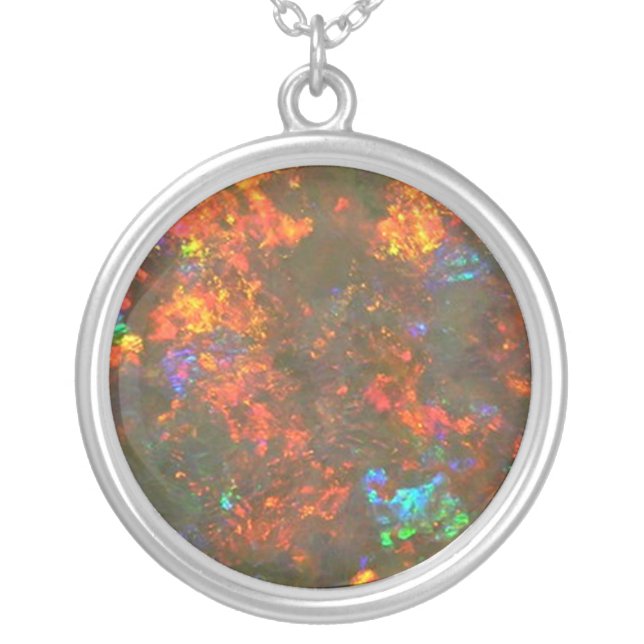 Red opal Necklace (Front)
