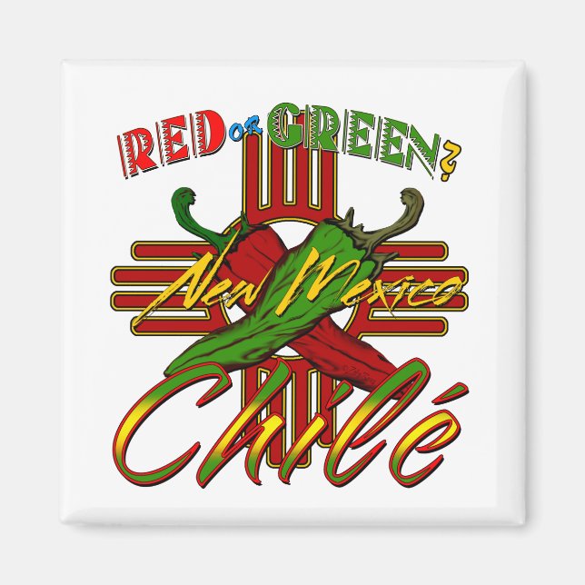 Red or Green? Magnet (Front)