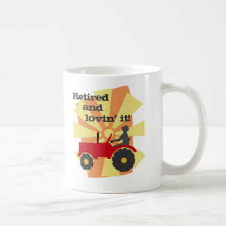 Red or Green Tractor Retirement Mug