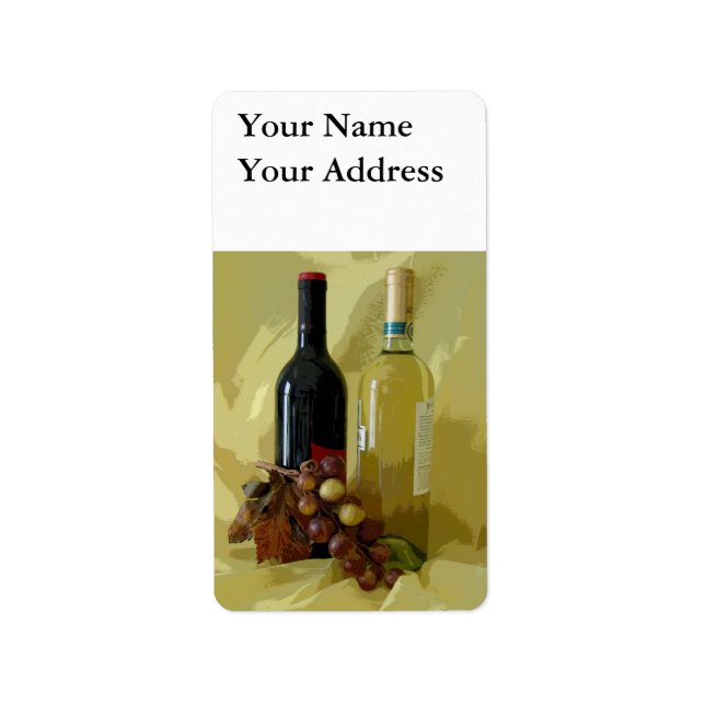 Red Or White Label (Front)