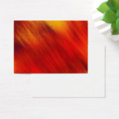 Red Orange Abstract Background (Desk)