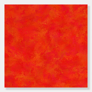 Red Orange Abstract Pattern Foam Board