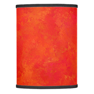 Red Orange Abstract Pattern Lamp Shade