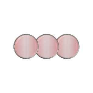 Red, orange, and pink brushstrokes blend together golf ball marker