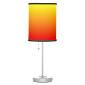 Red, Orange and Yellow Watercolor Gradient Table Lamp (Right)