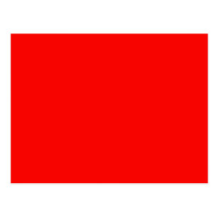 Nothing But Color Red Postcards No Minimum Quantity Zazzle