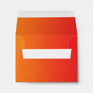 Red & Orange Ombre Envelope