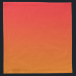 Red & Orange Ombre Napkin<br><div class="desc">Red & Orange Ombre Cocktail Napkin Set</div>