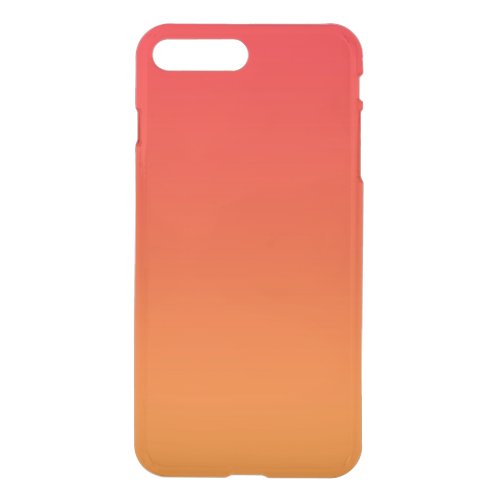 Red  Orange Ombre iPhone 8 Plus7 Plus Case