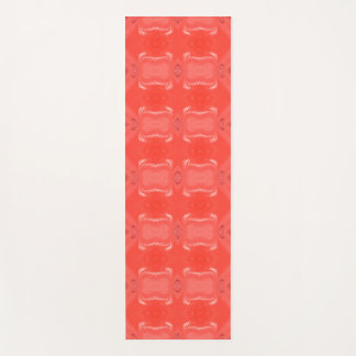 Red Orange Seamless Pattern Warm Colors Yoga Mat