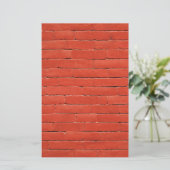 Red Orange Wall (Standing Front)