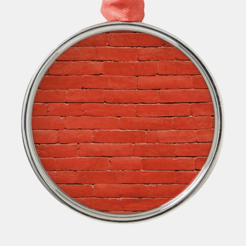 Red Orange Wall Metal Ornament