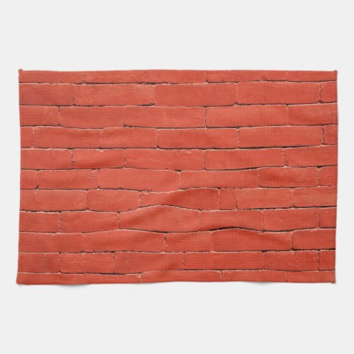 Red Orange Wall Towel