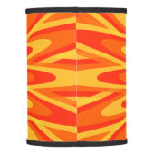 Red, Orange, Yellow Bursting Pattern Lamp Shade (Back)