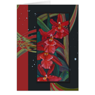 Red Orchid Cards