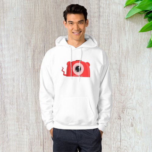 Red Oso Mens Hoodie