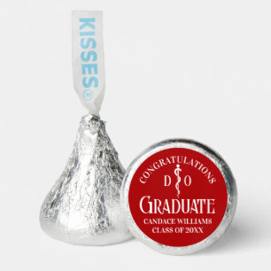 Red Osteopathic Medical School Graduation Party Hershey®'s Kisses®