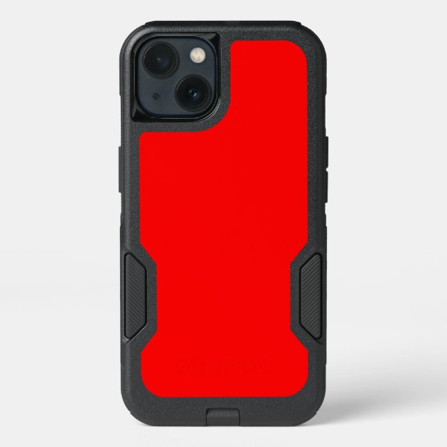 Red Otterbox Commuter iPhone 13 Case (Back)