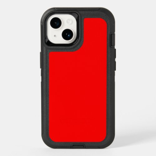 Red Otterbox Defender iPhone 14 Case