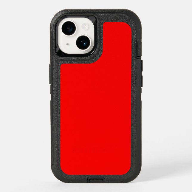 Red Otterbox Defender iPhone 14 Case (Back)