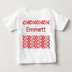 Red Oval Strings Baby T-Shirt