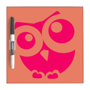 Red Owl Dry Erase Board