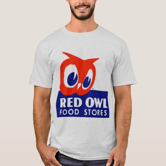 red-owl-food-stores-vintage-logo-t-shirt-zazzle