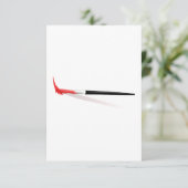 Red Paint Brush (Standing Front)