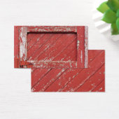 Red Painted Wooden Barn Door (Desk)
