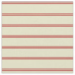 [ Thumbnail: Red & Pale Goldenrod Lines Fabric ]