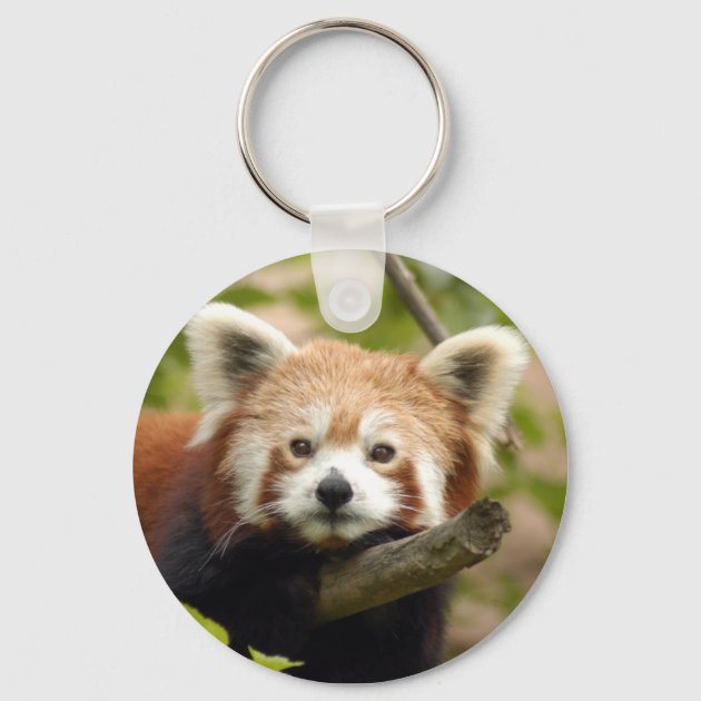 Red on sale panda keychain