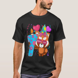 Red Panda 7Th I'M 7 Py T-Shirt